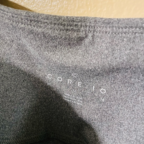 NWT Core 10 Leggings for Exercise Size M Gray with Pockets - Picture 5 of 8